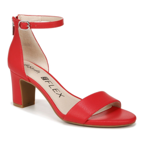 LifeStride Florence Womens Ankle Strap Pumps