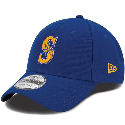 Mens New Era Royal Seattle Mariners League 9FORTY Adjustable Hat