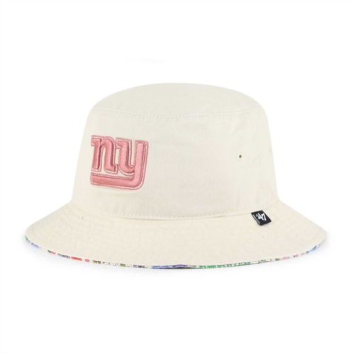 Unbranded Womens 47 Natural New York Giants Pollinator Bucket Hat