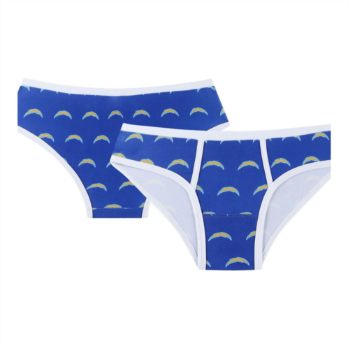 Unbranded Womens Concepts Sport Powder Blue Los Angeles Chargers Gauge Allover Print Knit Panties