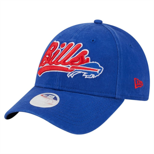 Womens New Era Royal Buffalo Bills Cheer 9FORTY Adjustable Hat