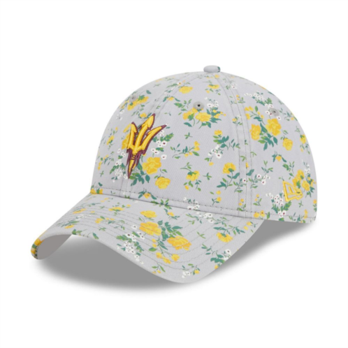 Womens New Era Gray Arizona State Sun Devils Bouquet 9TWENTY Adjustable Hat