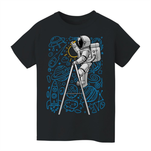 Kids 8-20 Colab89 by Threadless Space Doodle Graphic Tee