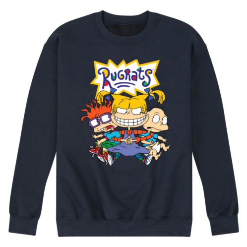Nickelodeon Mens Rugrats Crew Love Fleece Sweatshirt