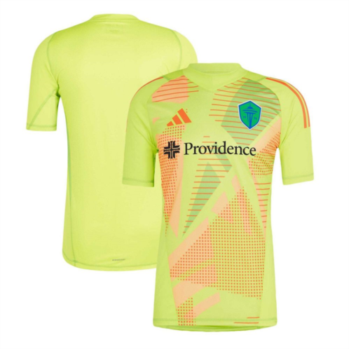 Unbranded Mens adidas Yellow Seattle Sounders FC 2024 Goalkeeper Jersey