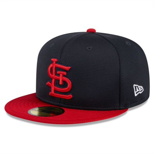 Mens New Era Navy St. Louis Cardinals 2024 Batting Practice 59FIFTY Fitted Hat