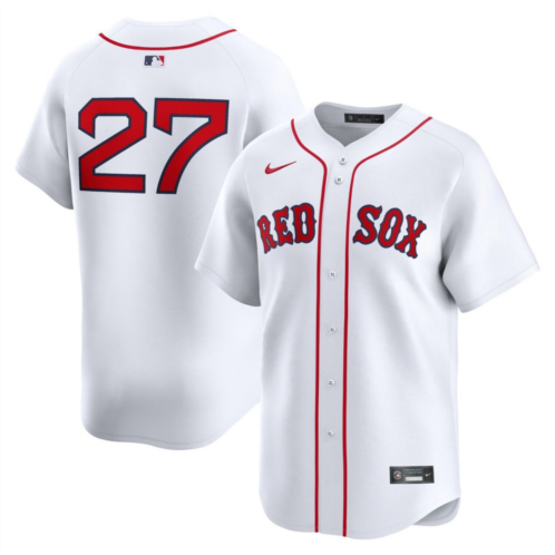 Nitro USA Mens Nike Carlton Fisk White Boston Red Sox Home Limited Player Jersey