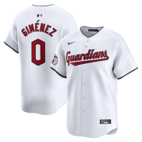 Nitro USA Mens Nike Andres Gimenez White Cleveland Guardians Home Limited Player Jersey