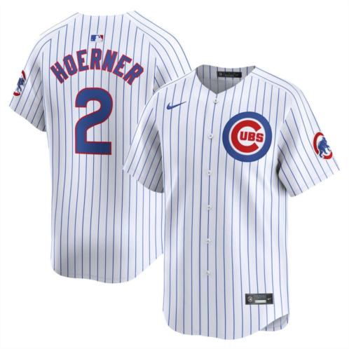 Nitro USA Mens Nike Nico Hoerner White Chicago Cubs Home Limited Player Jersey