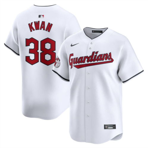 Nitro USA Mens Nike Steven Kwan White Cleveland Guardians Home Limited Player Jersey