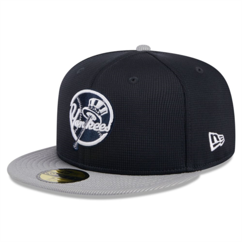 Mens New Era Navy New York Yankees 2024 Batting Practice 59FIFTY Fitted Hat