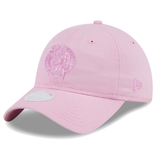 Womens New Era Pink Boston Celtics Colorpack Tonal 9TWENTY Adjustable Hat