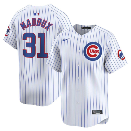 Nitro USA Mens Nike Greg Maddux White Chicago Cubs Home Limited Player Jersey