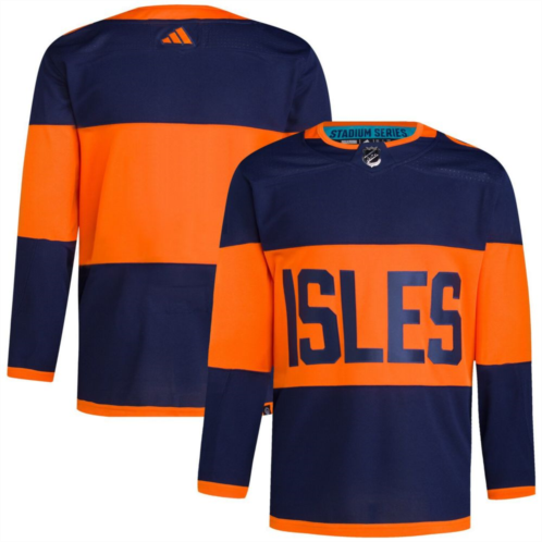 Unbranded Mens adidas Navy New York Islanders 2024 NHL Stadium Series Primegreen Authentic Jersey