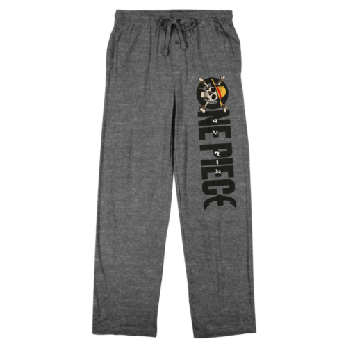 Licensed Character Mens One Piece Title Pajama Pants