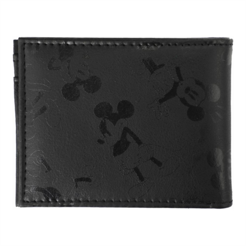 Licensed Character Disneys Mickey Mouse Mens Classic Bifold Wallet