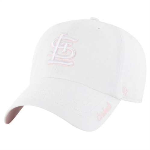Unbranded Womens 47 White St. Louis Cardinals Ballpark Clean Up Adjustable Hat