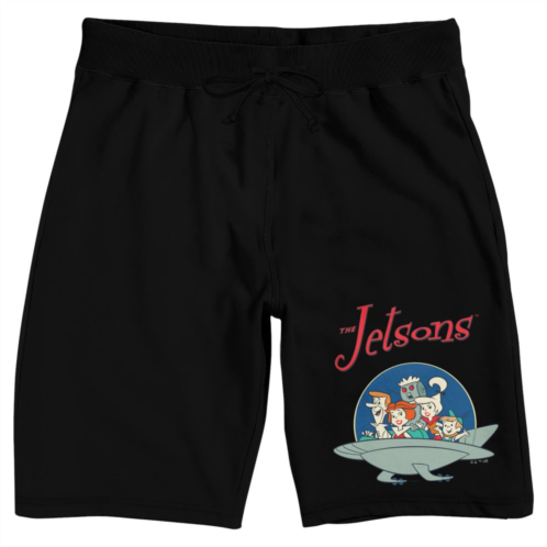 Licensed Character Mens The Jetsons Family Space Trip Pajama Shorts