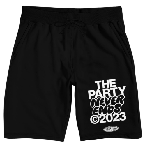 Licensed Character Mens The Chainsmokers The Party Never Ends Pajama Shorts