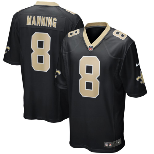Nitro USA Mens Nike Archie Manning Black New Orleans Saints Game Retired Player Jersey