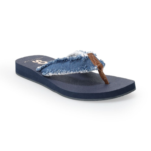 SO Bloomfield Womens Thong Sandals