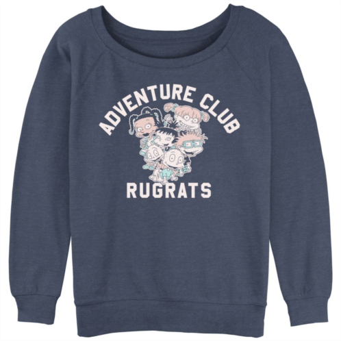 Nickelodeon Juniors Rugrats Adventure Club Slouchy Terry Graphic Pullover