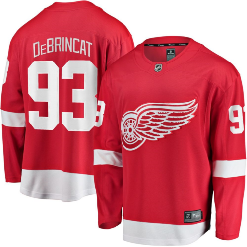 Unbranded Mens Fanatics Branded Alex DeBrincat Red Detroit Red Wings Home Breakaway Jersey