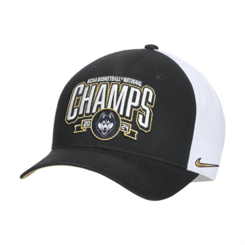 Mens Nike UConn Huskies 2024 Mens Basketball Champs Locker Room Adjustable Hat