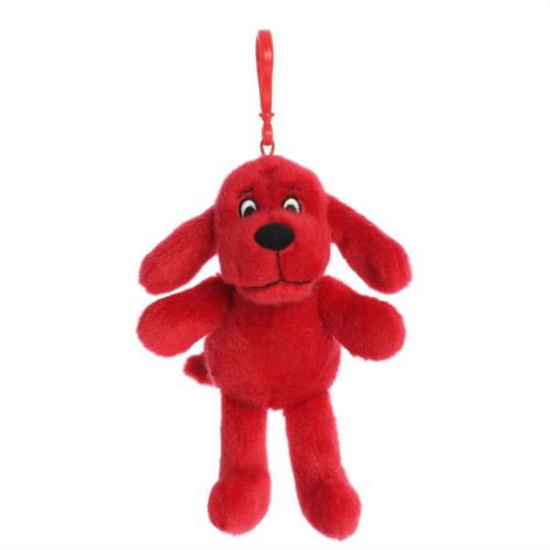 Aurora Small Red Clifford 6 Keychain Playful Stuffed Animal