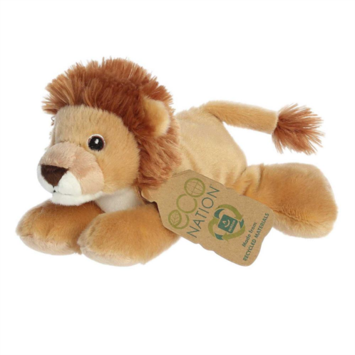 Aurora Small Brown Eco Nation Eco Softies 8 Lion Eco-friendly Stuffed Animal