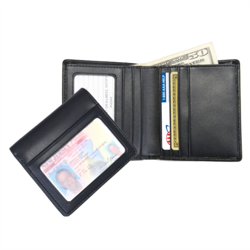 Royce Leather Double ID Bifold Wallet
