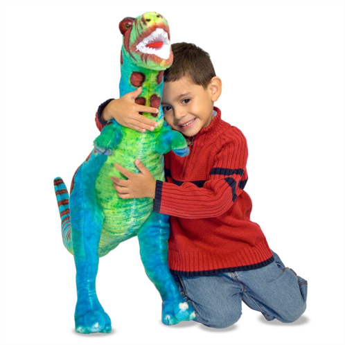 Unbranded Melissa & Doug T-Rex Dinosaur - Lifelike Stuffed Animal (over 2 feet tall)