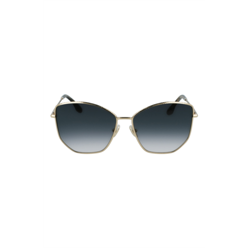 Victoria Beckham Hammered 59mm Sunglasses