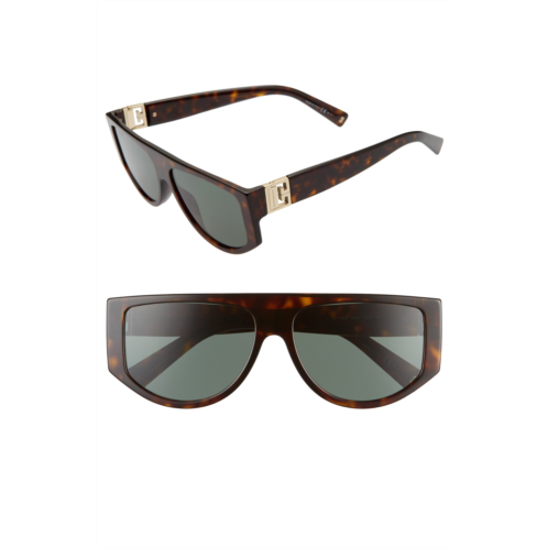 Givenchy 56mm Flat Top Sunglasses