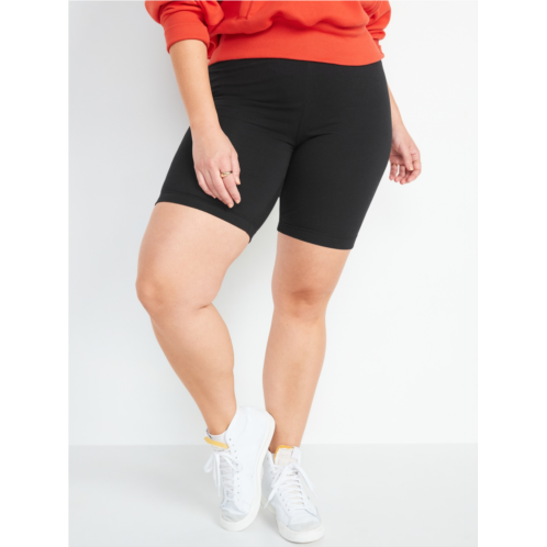 Oldnavy High-Waisted Biker Shorts -- 8-inch inseam