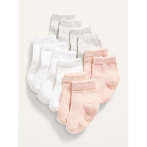 Oldnavy Unisex Crew Socks 6-Pack for Toddler & Baby