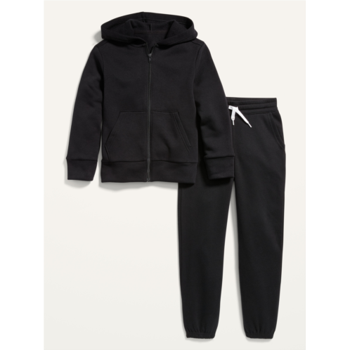 Oldnavy Gender-Neutral Zip Hoodie & Jogger Sweatpants Set for Kids Hot Deal