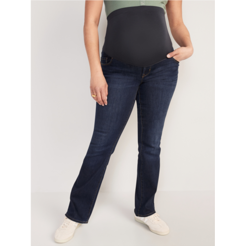 Oldnavy Maternity Full Panel Kicker Boot-Cut Jeans