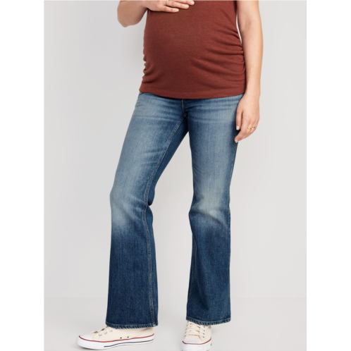 Oldnavy Maternity Full-Panel Flare Jeans