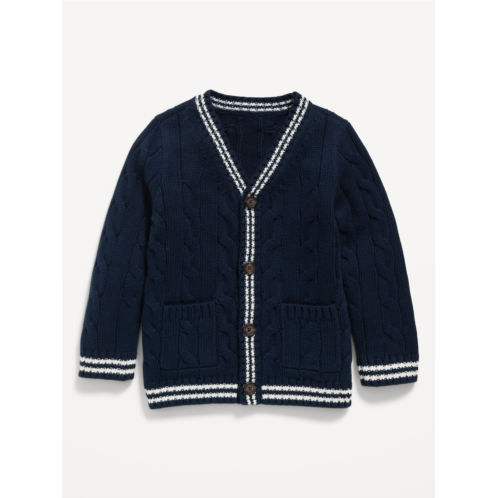 Oldnavy Button-Front Cable-Knit Cardigan Sweater for Toddler Boys