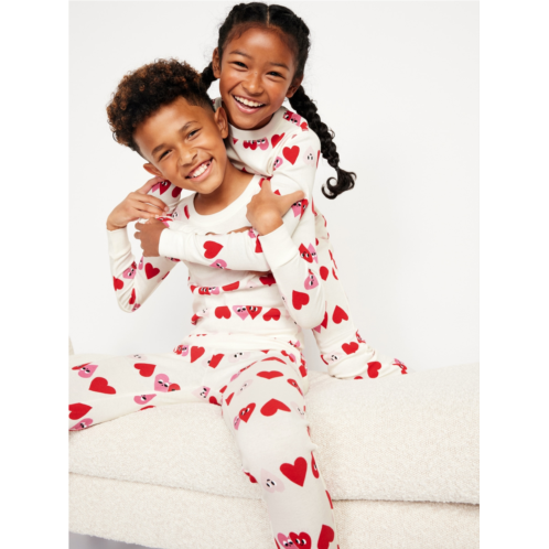 Oldnavy Matching Gender-Neutral Printed Snug-Fit Pajama Set for Kids