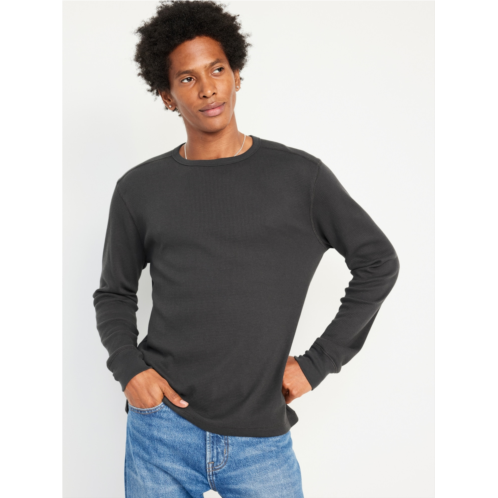 Oldnavy Long-Sleeve Built-In Flex Waffle-Knit T-Shirt