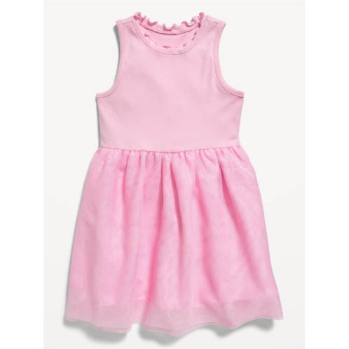 Oldnavy Sleeveless Fit and Flare Tutu Dress for Toddler Girls