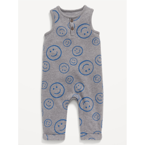 Oldnavy Unisex Sleeveless Thermal-Knit Henley One-Piece for Baby Hot Deal