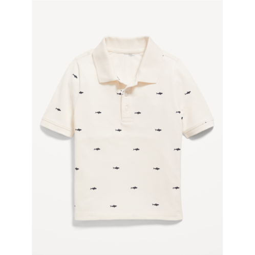 Oldnavy Printed Short-Sleeve Polo Shirt for Toddler Boys