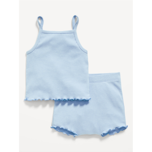 Oldnavy Rib-Knit Cami and Shorts Set for Baby