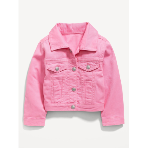 Oldnavy Cropped Trucker Twill Jacket for Toddler Girls