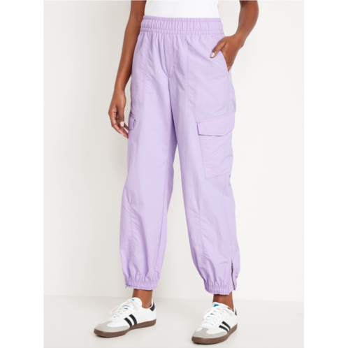 Oldnavy High-Waisted Ankle-Zip Cargo Joggers