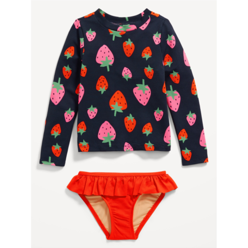 Oldnavy Ruffle-Trim Bikini Swim Set for Toddler and Baby