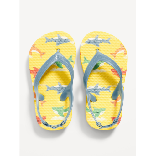 Oldnavy Printed Flip-Flop Sandals for Toddler Boys (Partially Plant-Based)